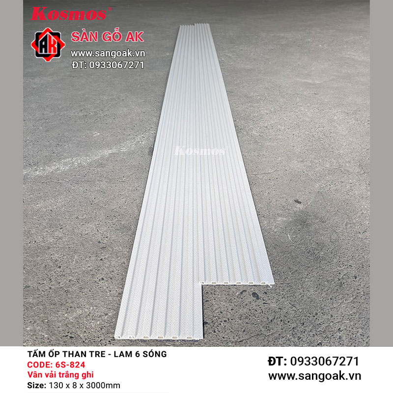 Lam sóng than tre vân gỗ Kosmos 6S-824